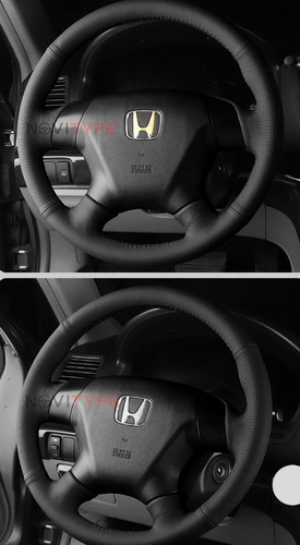 Funda Cubre Volante Honda Accord Odyssey 2003-2007 Piel Real Foto 2