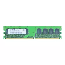 Memoria Ddr2 Elpida 1gb 1rx8 Pc2-6400u 800mhz 240pin Para Pc