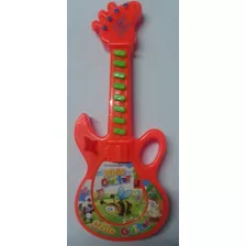 Guitarra Infantil Con 8 Tonos 8 Canciones Juguete Operativo$