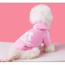 Polerón Estampado Para Perros Grandes Color Rosado 