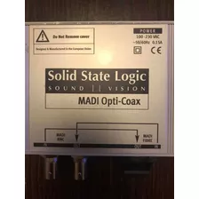 Ssl Solid State Logic Madi Converter Optico / Coaxial 64 Ch.