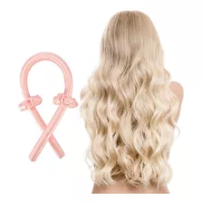 Ondas Kit Sem Calor Soft Cachos Cetim Tubo Rosa