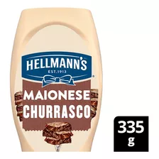 Maionese Temperada Churrasco Hellmann's Squeeze 335g