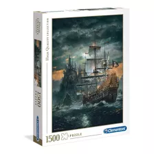 Puzzle Clementoni 1500 Piezas Barco Pirata, Pirate Ship