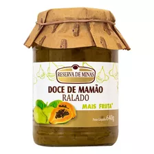 Doce De Doce De Mamão Ralado Mamão Doce De Fruta Sem Tacc Em Pote De Vidro 650kg