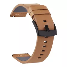 Pulseira Couro Natural Para Smartwatch Amazfit Gtr 47mm 22mm