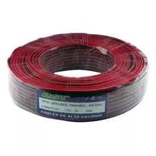 Cable Paralelo Parlante Rojo-negro 2x0.75 En Rollo De 100mts