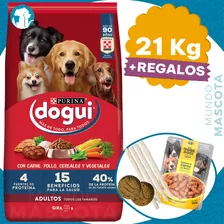 Comida Perro Dogui Vegatales 21 Kg + Regalo + Envío Gratis