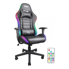 Silla De Escritorio Nasa Pro Gamer Ergonómica Con Luces Led 