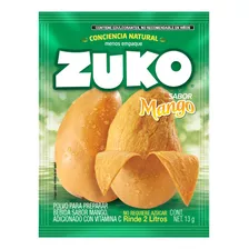 Zuko Polvo Para Bebida Sabor Mango De 13 G Rinde 2 Lt