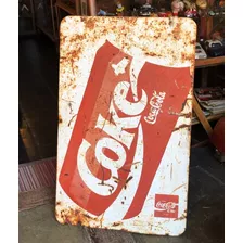 Antiguo Cartel De Coca Cola