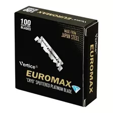 Lâmina De Barbear Euromax Kit Com 10x100 = (1000) Metades 