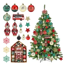 Esferas Navideñas Para Árbol De Navidad, 70 Piezas