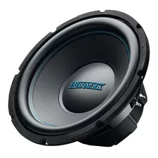 Subwoofer Autotek Atk12d4 Doble Bobina 400rms 12 Color Negro