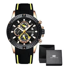 Reloj Deportivo De Silicona Luminoso Mini Focus 0244g