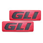 Emblema De Parrilla Vw Golf Gti A2 Generico 89-92 Acrilico