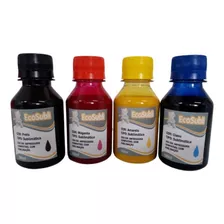 Kit Tinta Sublimática Ecosubli 100ml Cada Cor