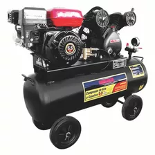 Compresor De Aire 5.5 Hp Motor A Gasolina (60 Lts) Mikels