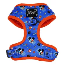 Arnés Para Perros Sassy Woof Disney Mickey Mouse Talla S