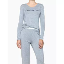 Pijama De Inverno Calvin Klein Feminino Longo Original