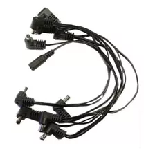 Dc Power Cable 2.1mm Daisy Chain 10 Conectores Para Pedales