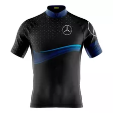 Camisa Bike Masculina Pro Tour F1 Mercedes C/bolsos 