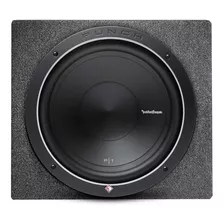 Subwoofer Rockford 12 Pulgadas 500w Punch P1s4 4 Ohm + Cajon