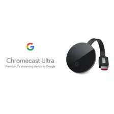 Google Nc2-6a5 Chromecast Ultra En Color Negro 4k