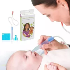 Aspirador Nasal Saca Mocos Para Bebé + Filtros Higiénicos
