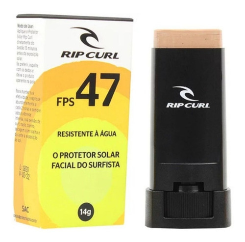 Protetor Solar Facial Rip Curl Fps 47 Surf Água Não Escorre
