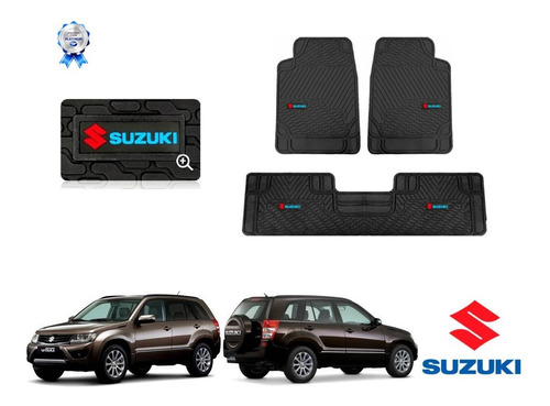 Tapetes Logo Suzuki + Cajuela Grand Vitara 2006 2007 A 2015 Foto 3