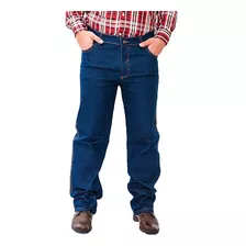Calça Jeans Masculina P/ Trabalho C/ Lycra Reforçada