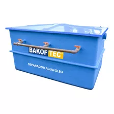 Separador Água/óleo Fibra 1.500 Litros Bakof Tec