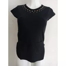 Blusa Negra Sin Mangas Unitalla Dama Cris & Mer