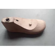 Antigua Horma Zapato De Niño Madera 