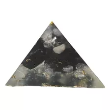 Piedra Shungite Piramide 7.5 Cm Gratis Piramide 7 Cuarzos