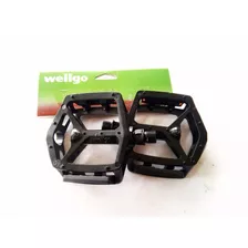 Par Pedales Aluminio Wellgo Entrada Gruesa9/16 Mtb-bmx-road 