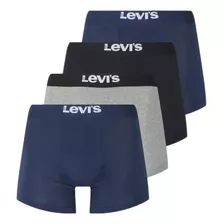 Boxer Hombre Brief Levis Caja X4 Unidades Algodón Originales