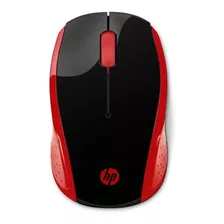 Mouse Inalambrico Hp Negro/rojol 2.4 Ghz, Hasta 10 Mts 