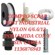 Compro Scrap Plastico Post Industrial Nylon Poliamida 6/6.6