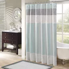 Cortinas Ducha Baño Diseño Plisado Seda Sintética 183x183cm