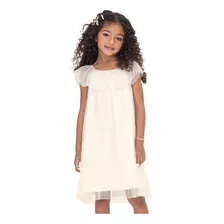 Vestido Infantil Menina Festa Brilho Tricknick Tule Casament