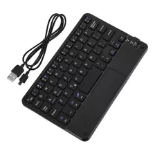 Ashata Mini Teclado Inalámbrico Bluetooth Ultradelgado, Con