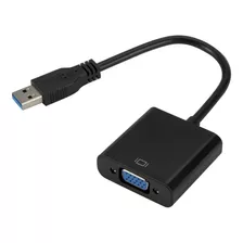 Adaptador Convertidor Usb A Vga 1080p Cable Certificado