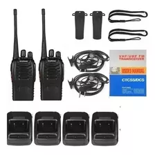 2 Radio Transmisor Portátiles Walkie Talkie Bf-888s Baofeng 