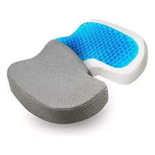 Cojin Gel Asiento Ortopédico Memoria Viscoelástica + Funda