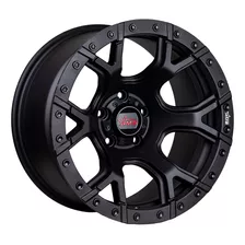 Llantas 17x9 5x130 Et-15 Ams Qc661 Matt Black (set 4 Llantas