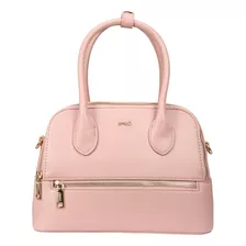 Bolsa Satchel Para Mujer Enso Eb127stp Color Rosa