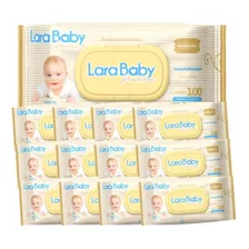 Toalha Umedecida Lara Baby Premium Caixa 12un - 100un Cada