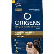 Ração Origens Bulldog Francês E Pug Adulto 10kg Envio Rápido